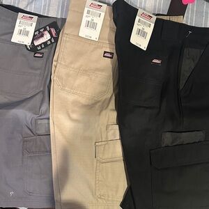 Dickies Men's cargo shorts  brand new Gray, Beige, Black 38